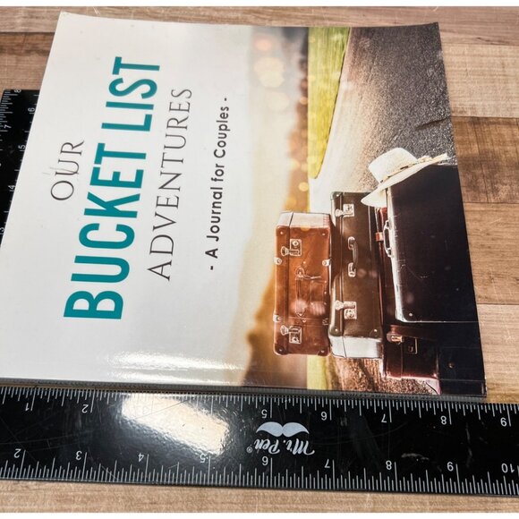 Our Bucket List Adventures Journal For Couples Romantic Travel Memory Book - Picture 5 of 5
